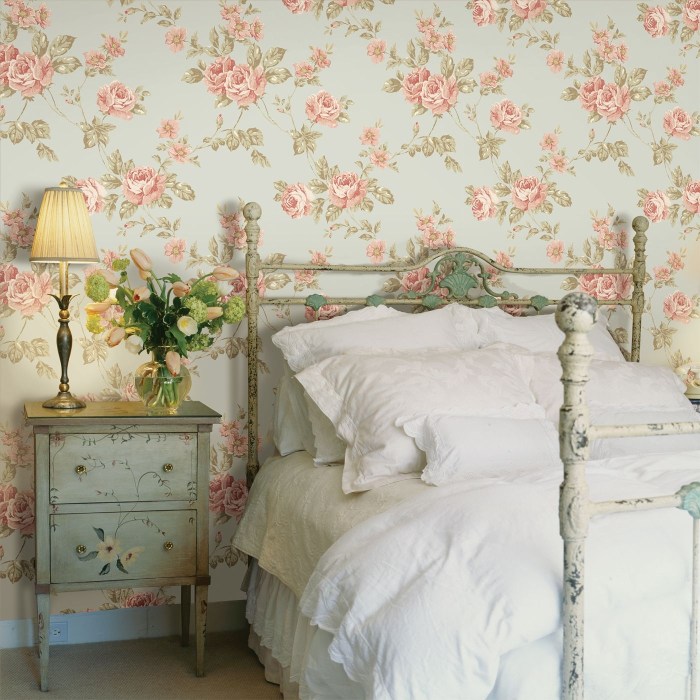 shabby chic bedroom decoration for a vintage feel terbaru