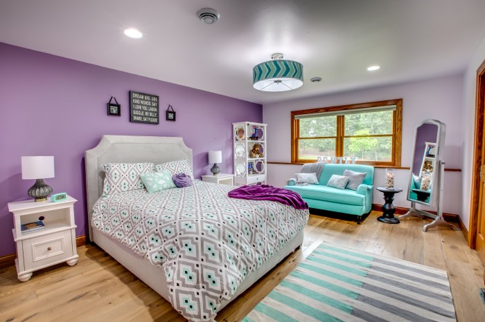 teen bedrooms with an emphasis on personal identity