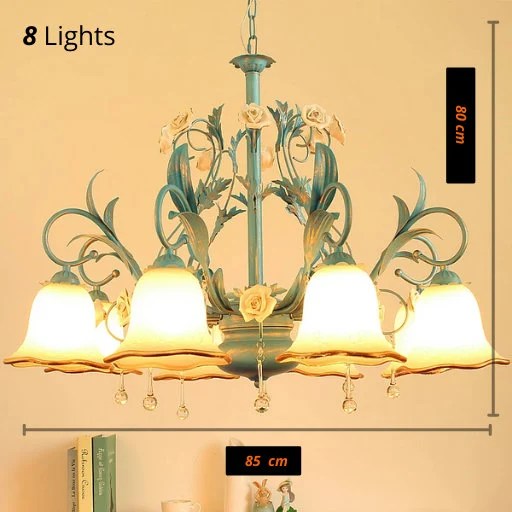 ceramic bedroom chandeliers for Mediterranean themes terbaru