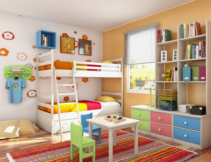 themed bedroom decoration for children's rooms terbaru