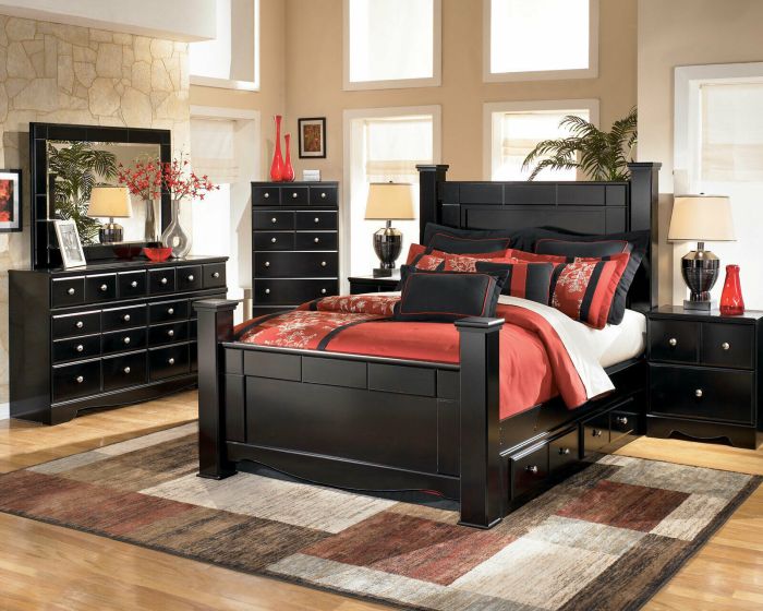 modern Bob's Furniture king size bedroom sets terbaru