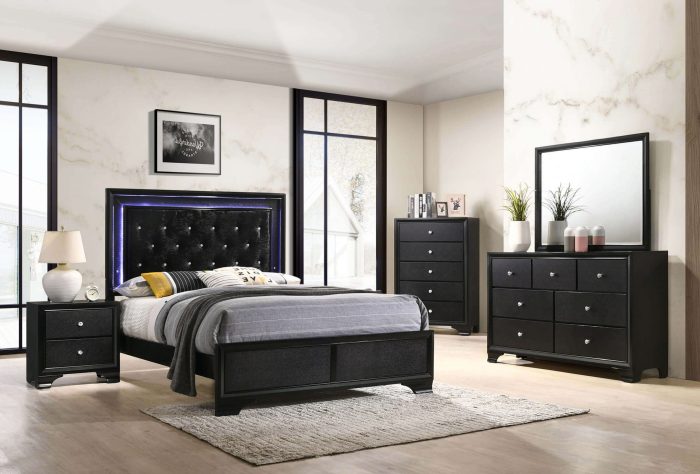 Bob's Furniture black bedroom furniture sets terbaru