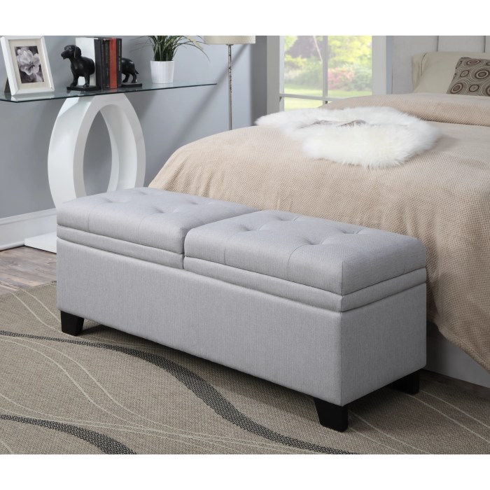 upholstered benches beige baxton luca rectangle tufted tufting kaylee cairo ottomans wayfair charlton