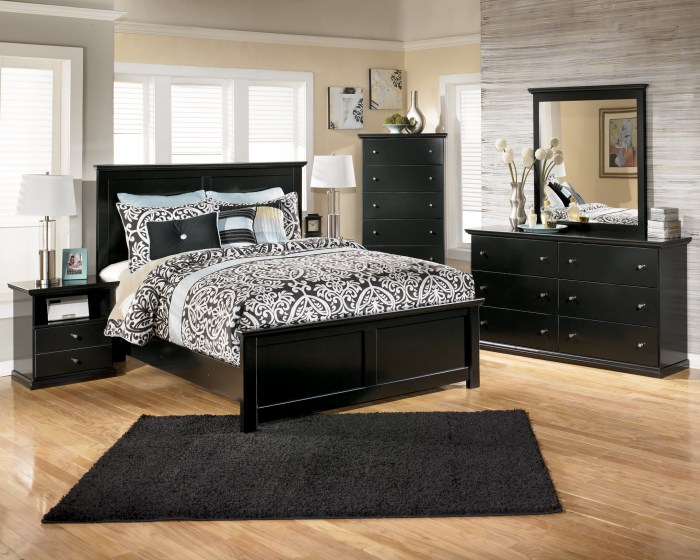 Bob's Furniture black bedroom furniture sets terbaru