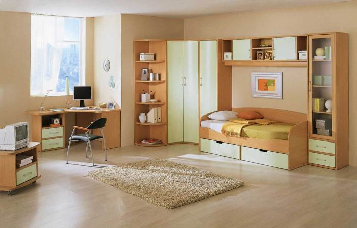 colorful bedroom sets from Bob's Furniture for kids