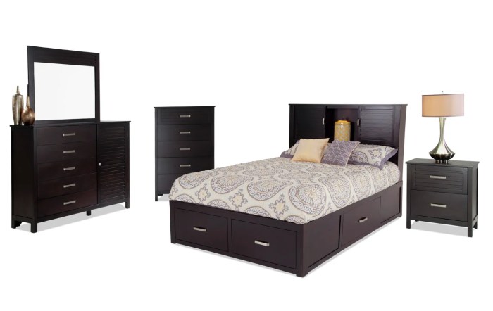 Bob's Furniture bedroom sets with innovative features terbaru