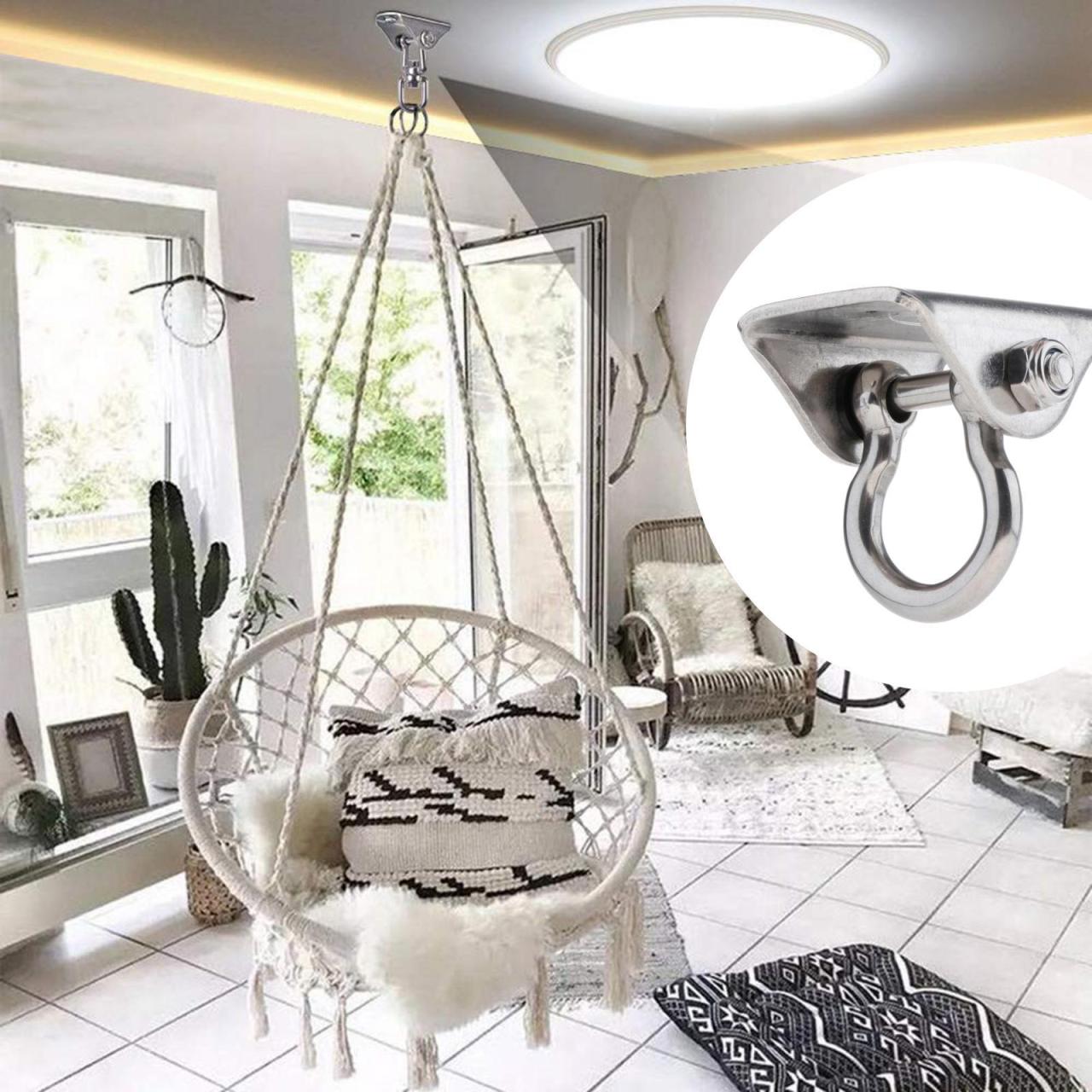 hanging sell hammock hook swivel ceiling hardware mount chair kit now