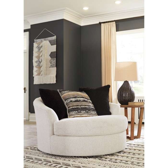 swivel upholstered cambri