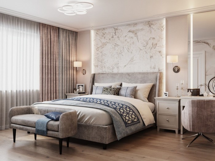 transitional bedroom design blending modern and traditional terbaru