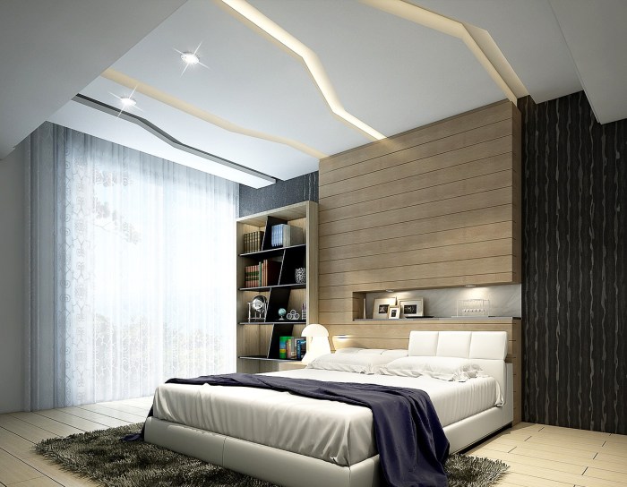 ceiling bedroom false creative modern simple interior decoration choices features designs lighting source spice stunning