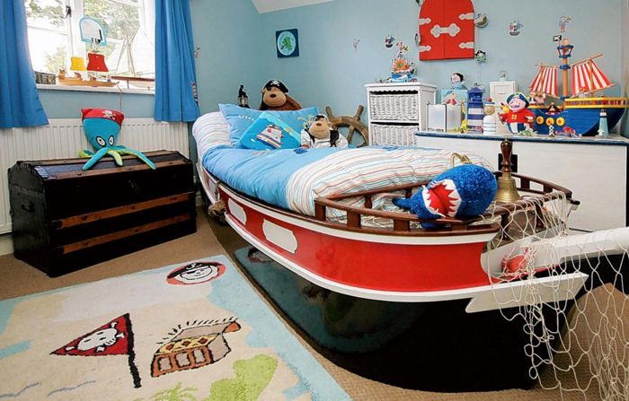 Ocean explorer themed boys' bedroom furniture